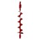EARTHQUAKE Earthquake EA6F 6Inch Diameter 36Inch Long Earth Auger with Fishtail Point and Flex Coil Shock Spring