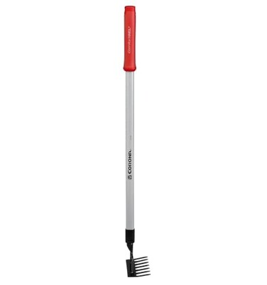 Corona Tools GT 3234 Reach 7Tine Extended Rake SilverREDBlack