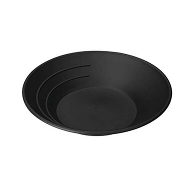 Stansport Plastic Gold Pan Small 606Black 105inch