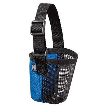 Weaver Leather Livestock Small Deluxe Adjustable Goat Muzzle Blue