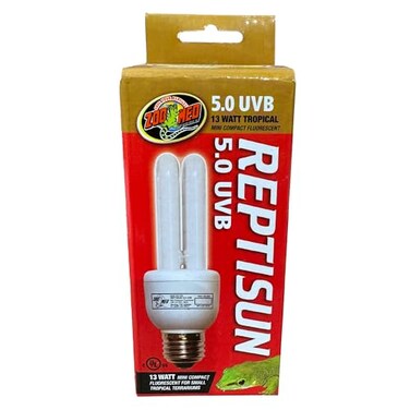 Zoo Med Reptisun 50 Uvb Mini Compact Fluorescent Pack of 2