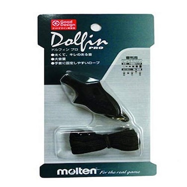 Molten Dolfin Pealess Whistle Black