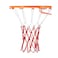 ABAJI Basketball Net 1 Pack Red White 12 Loops Netting Replacement Thicker Ropes Weaved All Weather Bright Coloured Endurable Environment Friendly Polyester
