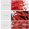 ABAJI Basketball Net 1 Pack Red White 12 Loops Netting Replacement Thicker Ropes Weaved All Weather Bright Coloured Endurable Environment Friendly Polyester