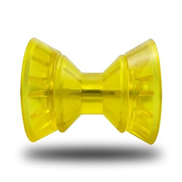 COLOFULWAY 3 Boat Trailer Roller Assembly with Spoke fits 12 Shaft Bow Roller fits 3 inch Wide Bracket