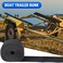 Remerry Boat Trailer Bunk Carpet Marine Carpet Black Padding Polyester Boat Trailer Bunks Replacement Step Bunker Material Covers 12 Inch x 100 Feet
