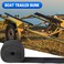 Remerry Boat Trailer Bunk Carpet Marine Carpet Black Padding Polyester Boat Trailer Bunks Replacement Step Bunker Material Covers 12 Inch x 100 Feet