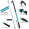 SANLIKE Telescopic Boat Hook FloatingDurableRustResistant with Luminous BeadBlue Push Pole for Docking Extends from 258Ft to 666Ft