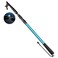 SANLIKE Telescopic Boat Hook FloatingDurableRustResistant with Luminous BeadBlue Push Pole for Docking Extends from 258Ft to 666Ft