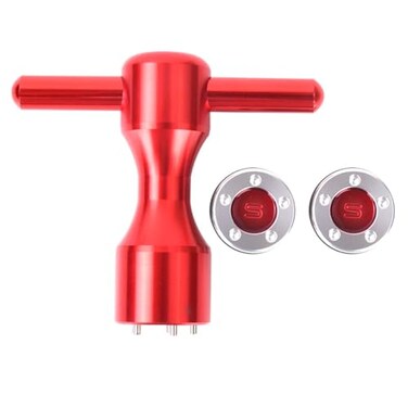 HISTAR 2Pcs Golf Custom 5g Red Weights Red Wrench for Titleist Scotty Cameron Putters