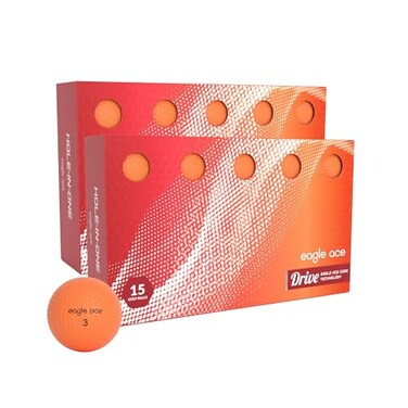 Eagle Ace Drive Golf Balls2 LayersMaximum DistanceOptimal Spin Control 2024 Version