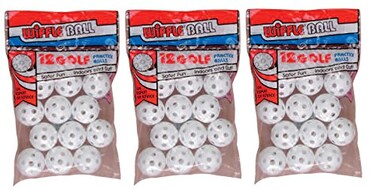 WIFFLE Wiffle Plastic Perforated Golf Balls 36 Pack