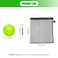 Bac-kitchen 12 Pack Plastic Golf Balls Practice Limited Flight Golf Training Ball Hollow Swing Practice with Mesh Drawstring Bag and Ball Tees for Backyard Driving Range or Outdoor Green 12