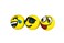 Izzo Golf Emoji Practice Golf Balls 12 Pack Foam Practice Golf Balls Training aid