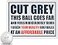 Cut Golf Cut Grey Golf Balls White