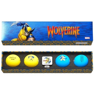 Volvik Marvel Golf Ball Gift Set Wolverine