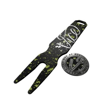 Vice Golf VICE Golf Gator Divot Tool Ball Marker Set Drip Lime