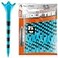 Full Choice 100 Pack 314 Plastic Golf Tees Enhanced Durability Stability Engineered to Minimize Friction and Side Spin
