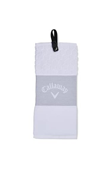 Callaway TW CG Trifold Towel WHT 23