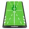 CHAMPKEY 8 x 17 Premium Impact Golf Mat Upgraded Version Path Feedback Golf Practice Mat Advanced Guides and Rubber Backing Golf Hitting Mat