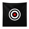 BRAMASOLE Golf Target Cloth 58 x 59 Hitting Net Targets for Driving Range Backyard Practice Net Outdoor Indoor Backstop Training Aids Black 58 x 59 Inch