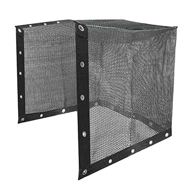Aoneky 10x10x10ft Golf Cage Net HDPE Practice Driving Range Net Replacement UV Treated for Indoor Outdoor Use