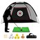 ASENVER Black Golf Practice Net Set 66x44 FT with Hitting Mat Target Cloth and Carrying Bag