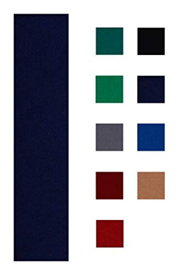 Accuplay pool Accuplay 20 oz Pre Cut Pool Table Felt Billiard Cloth Navy for 7 Table