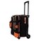 ELITE Basic Double Roller Bowling Ball Bag With Wheels GraffitiStyle Design Durable Bowling Bags With Ample Storage Orange