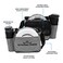 D&Acirc;&middot;D DYNAMIC DYNAMIC DISCS Cadet Disc Golf Bag Introductory Disc Golf Bag Great for Beginners and Casual Disc Golf Rounds Lightweight and Durable Frisbee Golf Bag 1012 Disc Capacity Heather Gray