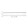 PATIKIL Table Tennis Rubber Roller Table Tennis Roll Stick Bar Glue Rolling Stick Plastic DIY Sticky Tool for Assembling Table Tennis Racket White