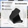 Geyoga 2 Pieces Roller Skate Toe Guards Artificial Leather Toe Guards Protectors for Quad Roller Skate BlackSolid Pattern