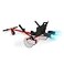 Hover-1 Hover1 Falcon1 Buggy Hoverboard Attachment Turbo LED Lights Compatible with Most 65 8 Hoverboards HandOperated Rear Wheel Control Adjustable Frame Easy to Install Hoverboard Go Kart