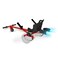 Hover-1 Hover1 Falcon1 Buggy Hoverboard Attachment Turbo LED Lights Compatible with Most 65 8 Hoverboards HandOperated Rear Wheel Control Adjustable Frame Easy to Install Hoverboard Go Kart
