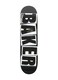 Baker Skateboard DeckBlackWhite Logo825