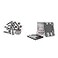 Unknown INDEPENDENT Skateboard Truck PHILLIPS 1 14 Hardware and 14 Riser Pad