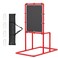Olpchee Baseball Strike Zone Target for Plastic Balls Compatible with Wiffle Ball and Blitzball Pitching Training Strike Zone Target Set Up and Assemble Easily Large Red
