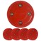 Better Biscuit The Solid Office Hockey Puck 4 Pack Red