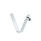 Lixada 6pcs Kayak Paddle Spring Clips Tent Pole Clips Push Button Spring Snap Clip Locking Tube Pin
