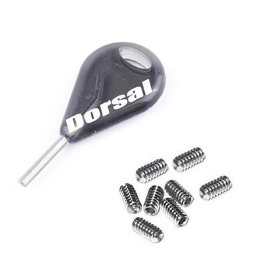 DORSAL Surfboard Fin Screws and Hex Key FCS Compatible Replacement