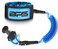 BPS PRO Bodyboard Coiled Arm Leash with Leash Plug for Boogieboard with Double Swivels Koru BlackBlue