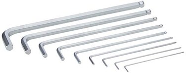 Wera 950 PKL9 SB Long ARM HEX Key Set
