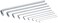 Wera 950 PKL9 SB Long ARM HEX Key Set