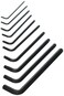 Eklind Tool EKLIND 10910 TORX star LKey 10pc set T10T55 Long series