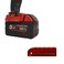 StealthMounts Magnetic Bit Holder for Milwaukee M18 1 Pack Red Made in UK
