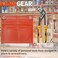 KUNN Firefighter 4Pocket Tool Pouch Inside Turnout Coat Bunker Pocket Durable Tool Organizer with 2Eyelet Orange