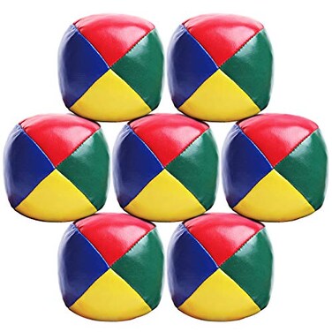 Elcoho 7 Pack Beginners Juggling Balls