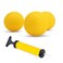 Viminston Spike Replacement Balls 3Pack with Pump for Roundnet Game Mini Volleyball Pool Game