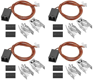 AMI PARTS Terminal Block Kit WB17T10006 Range Surface Burner Plug Connector Replacement Kit by Compatible with GE Stove4 Set