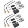 AOTWD 330031 2 Pack Universal Range Stove Element Plug Receptacle Block